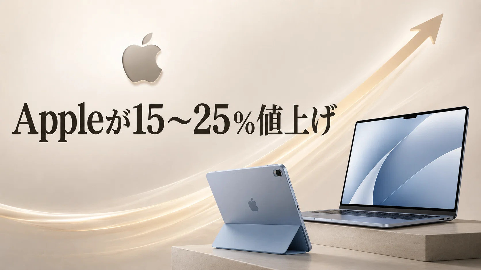 AIニュース解説】 AppleがMacとiPadを15〜25%値上げ__AIブームが AIニュース解説】 AppleがMacとiPadを15〜25%値上げ__AIブームが