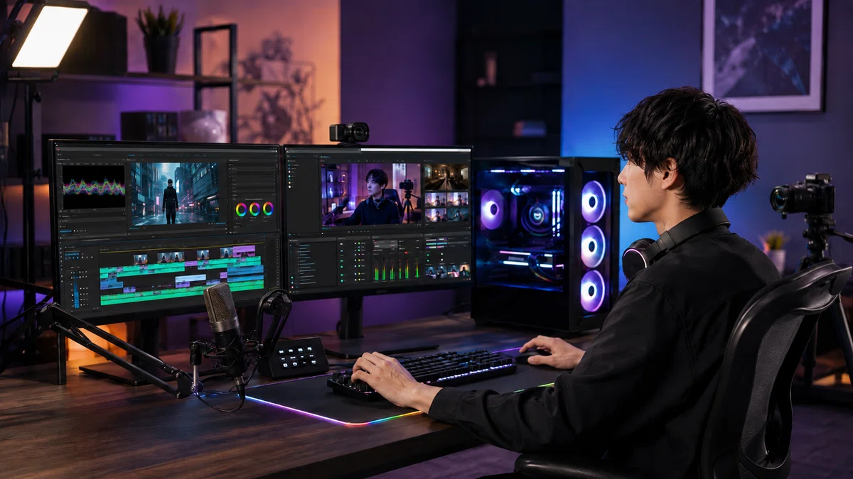 ゲーミングPCで配信・動画編集をするときによくある失敗