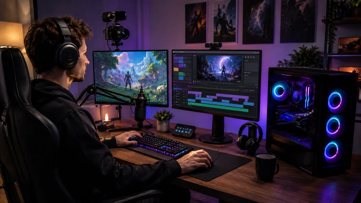 ゲーミングPCで配信・動画編集をするなら押さえたい選び方