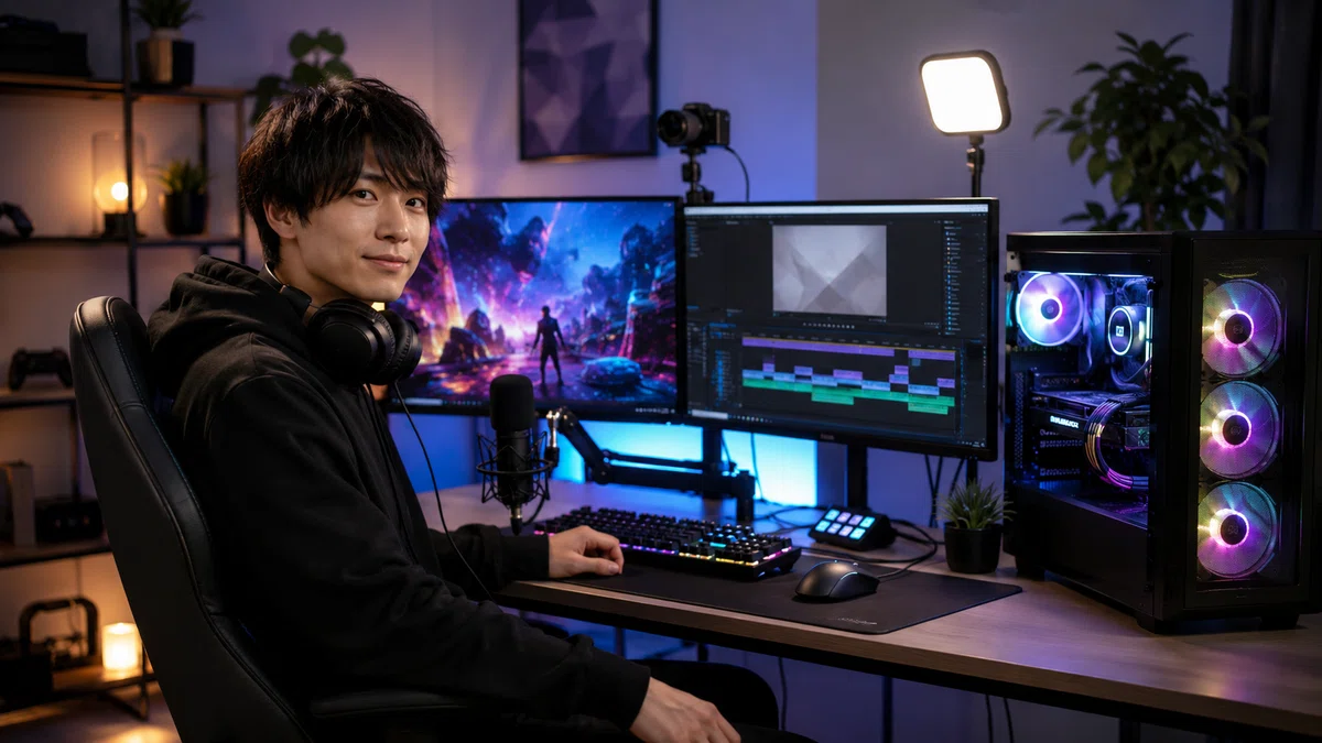 ゲーミングPCと配信・動画編集ソフトの相性