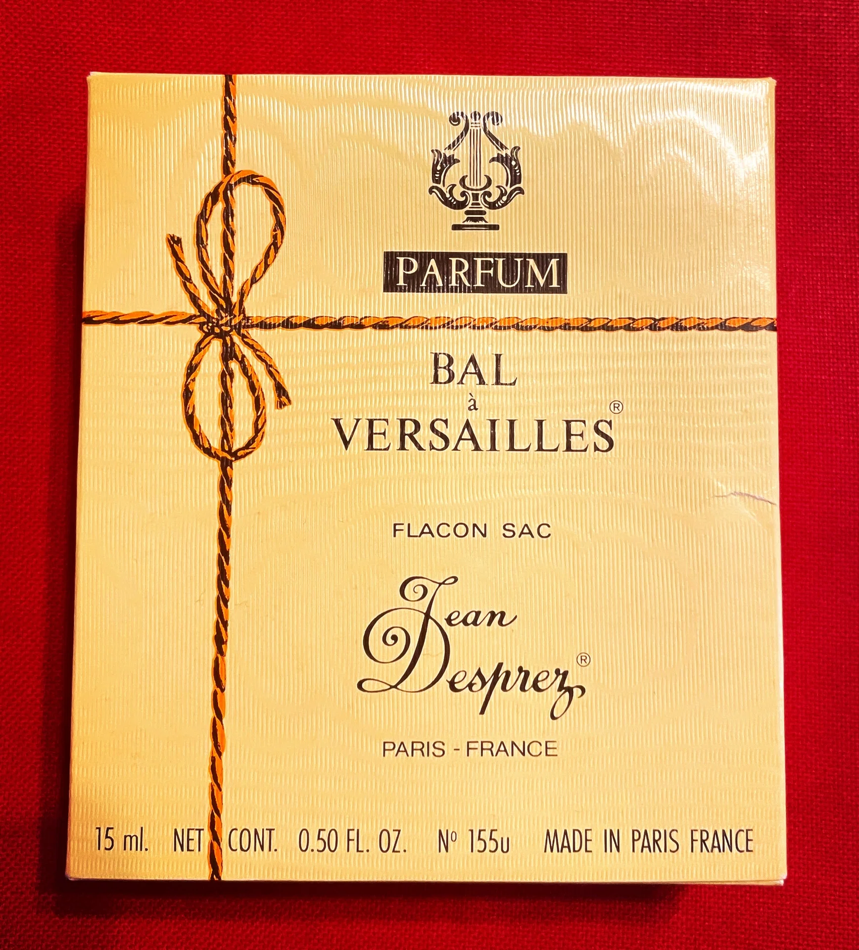マイフレグランスチェック✓No.141』Jean Desprez ／Bal à Versailles 