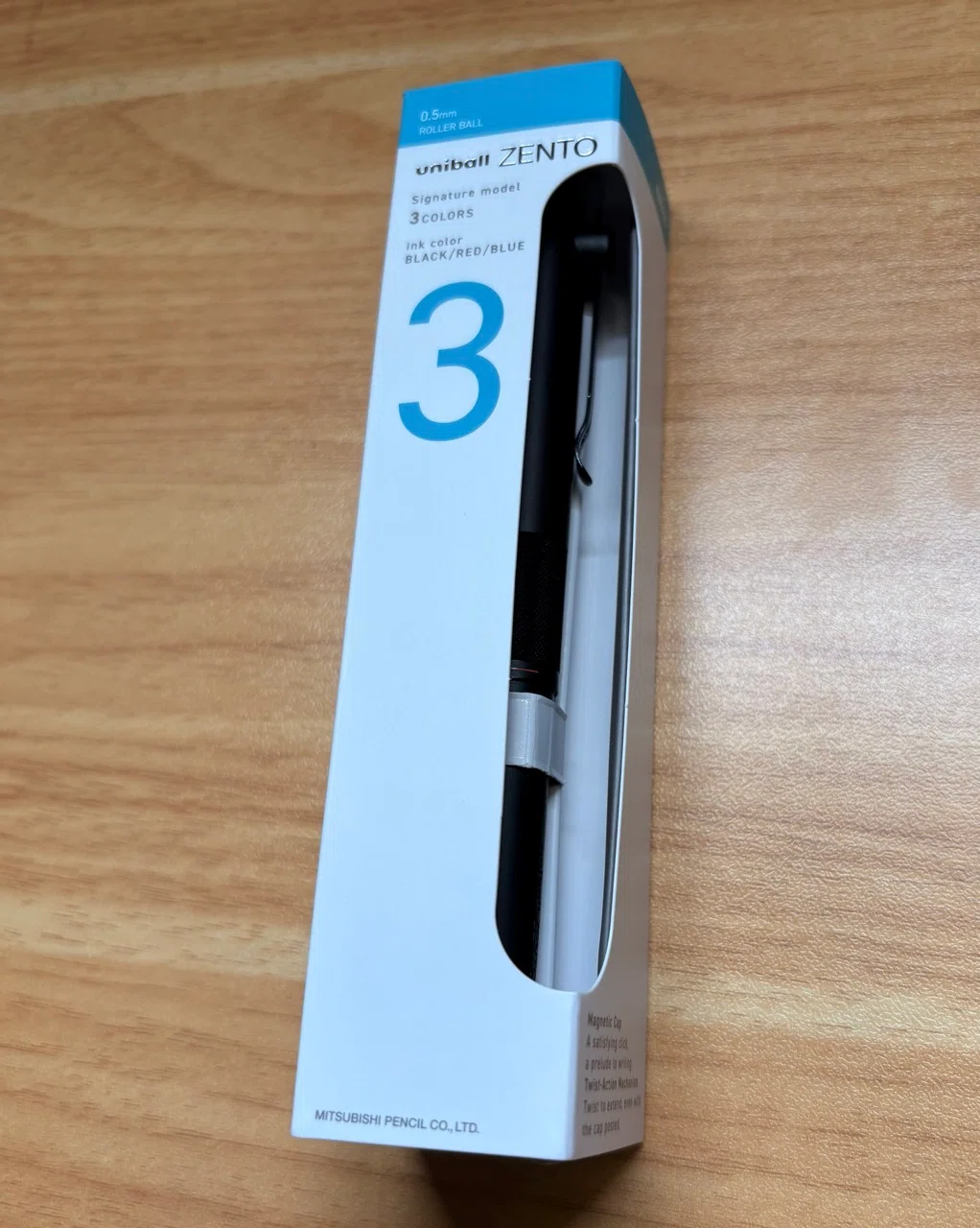 ユニボール ゼント シグニチャーモデル3色版レビュー：あの書き心地、3