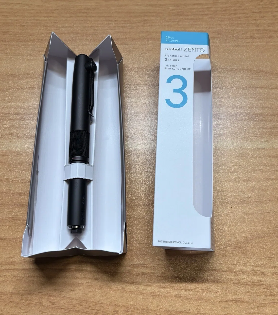 ユニボール ゼント シグニチャーモデル3色版レビュー：あの書き心地、3 