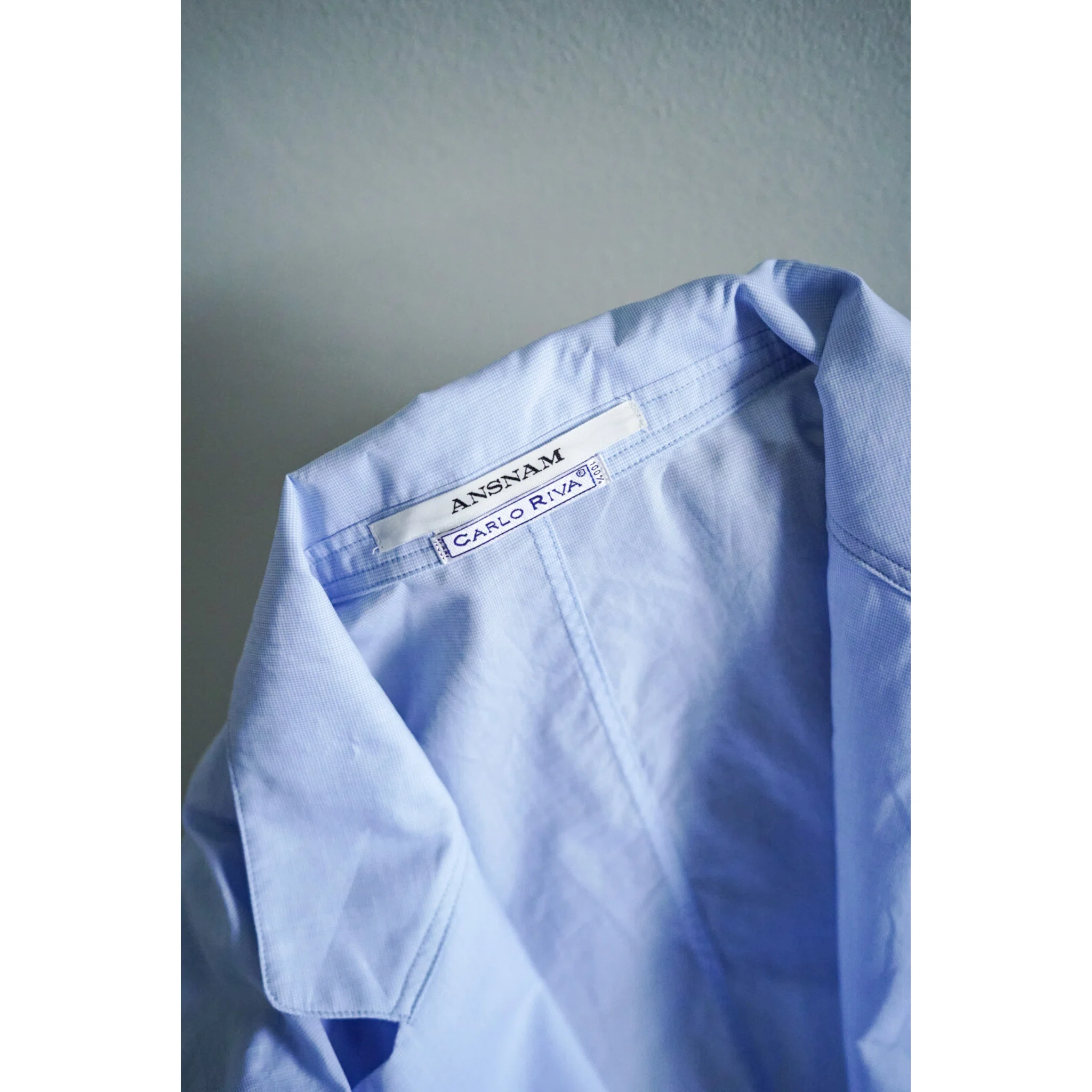 トップス ANSNAM  aoyama CARLO RIVA Big shirt ANSNAM/アンスナム