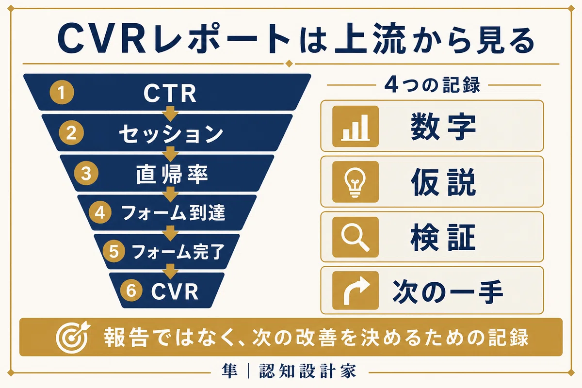 How to Create a CVR Improvement Report | KPIs to Watch and Decision ...