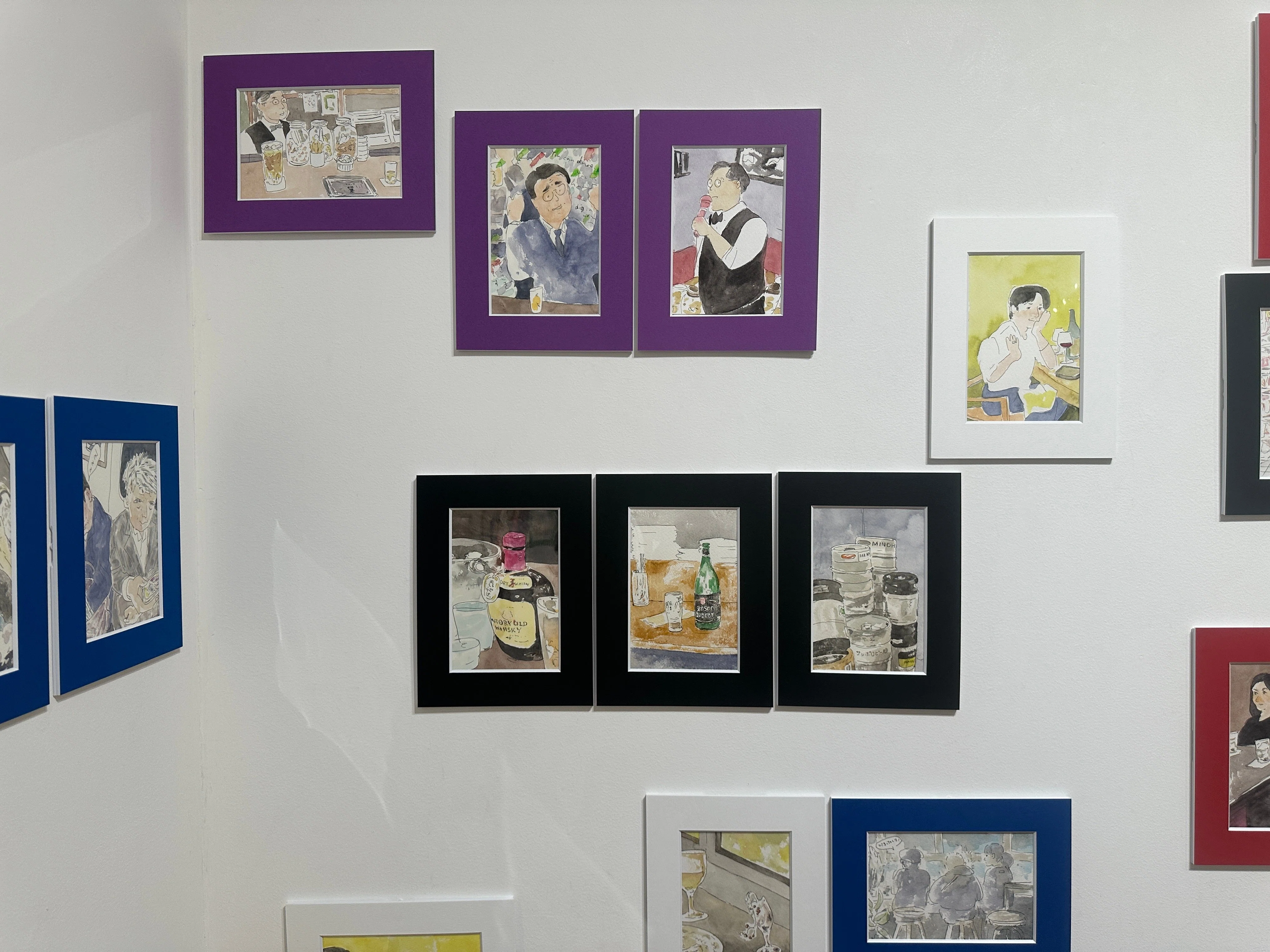 酒蔵を歩いて絵にする画家、久松知子さん——下北沢の個展で、一枚の絵を
