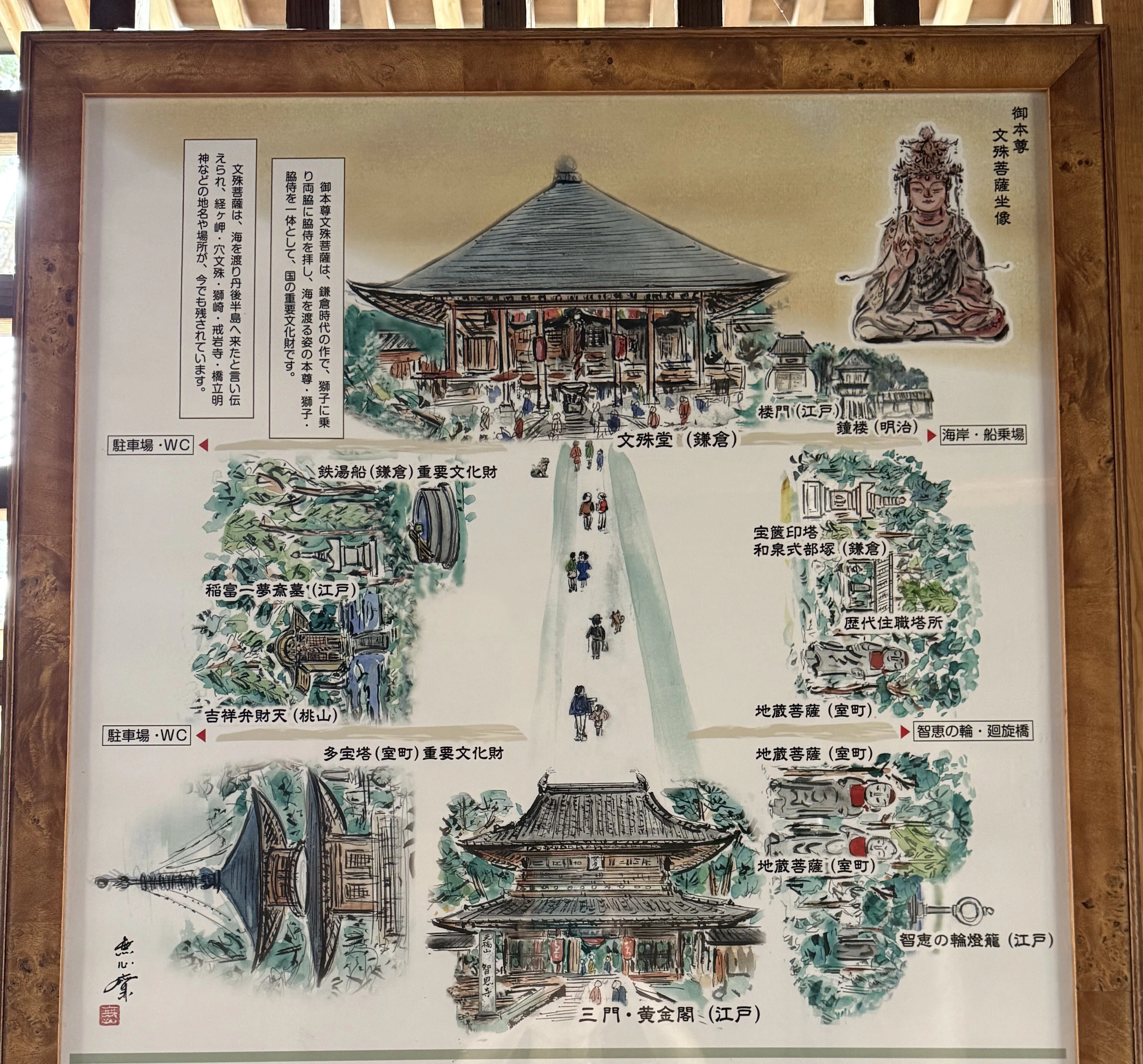天橋立巡礼⑤ファイナル｜日本三文殊・智恩寺──智恵の輪に重なる日輪