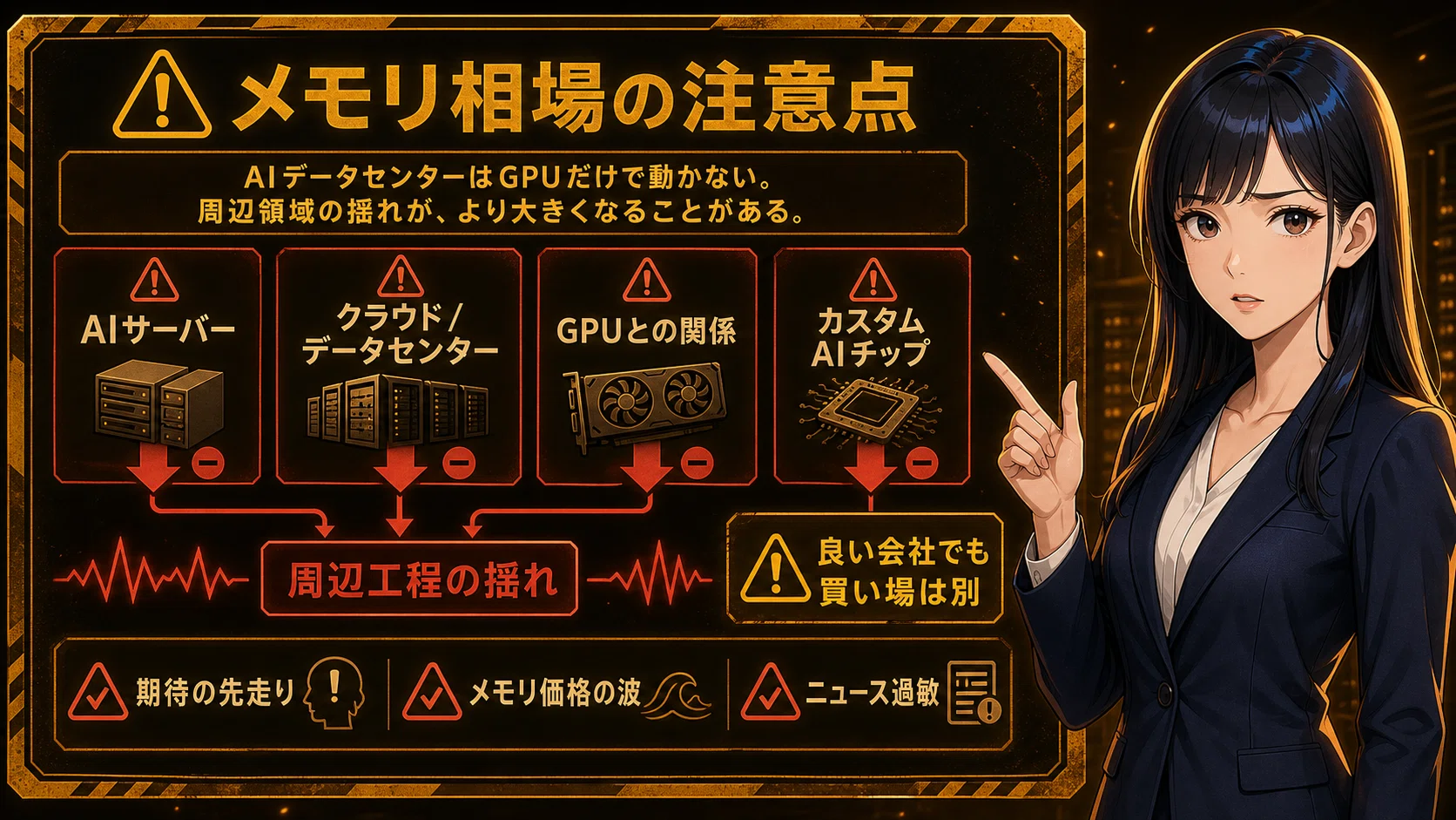 相場データCD-ROM 国内相場版 日本株・商品先物 SOXX-5.6%】AIメモリ相場は終わったのか…？WDC・STX・SNDK急落→需要と