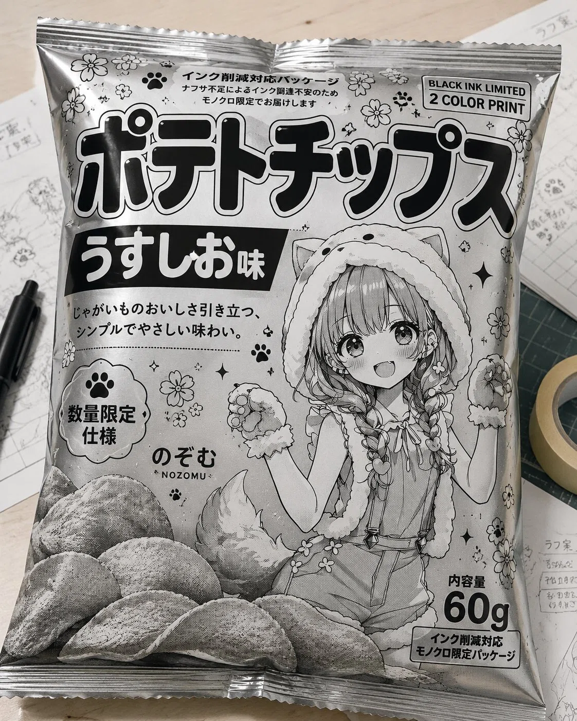 完全保存版】「え、これ本当に55g入り！？😱」うちの子を伝説のポテト