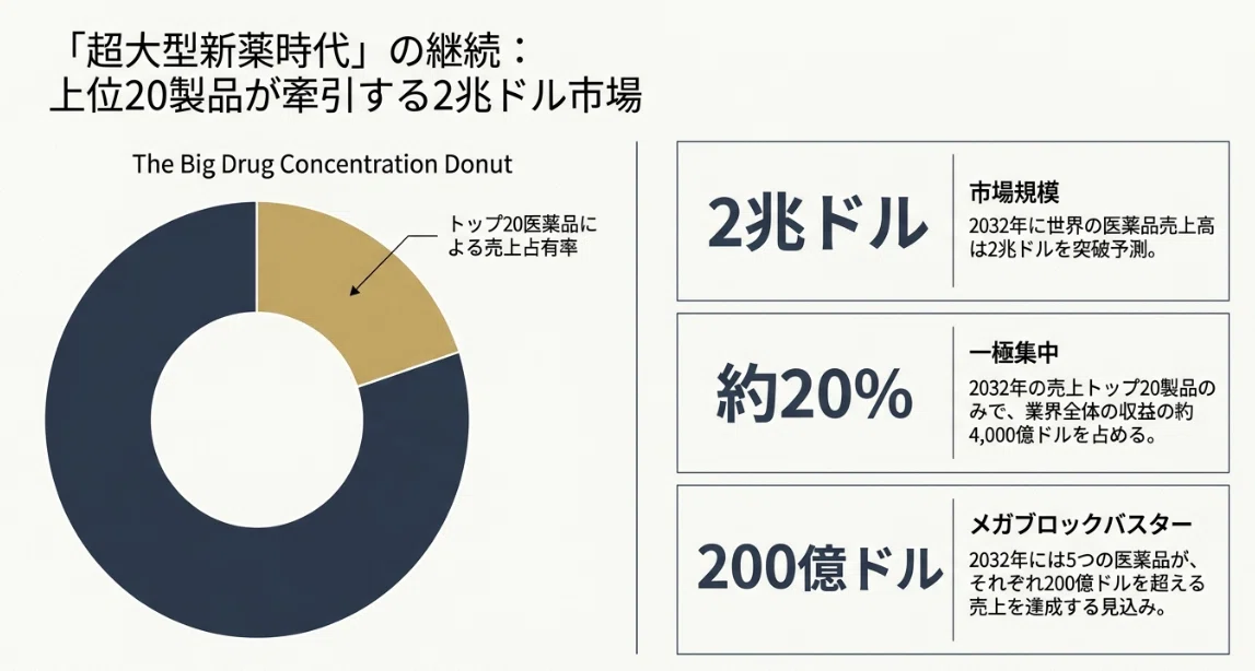 肥満症治療薬と中国発イノベーションの牽引でグローバル医薬品