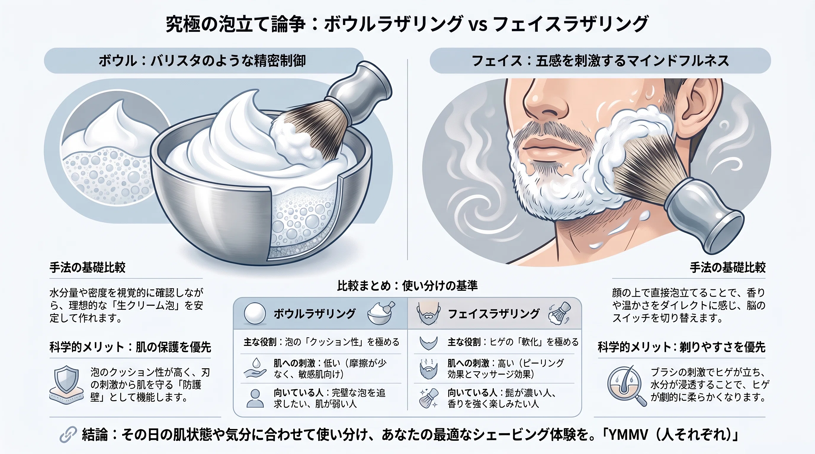 ボウルか、顔か】ウェットシェービングの前に立ちはだかる「究極の