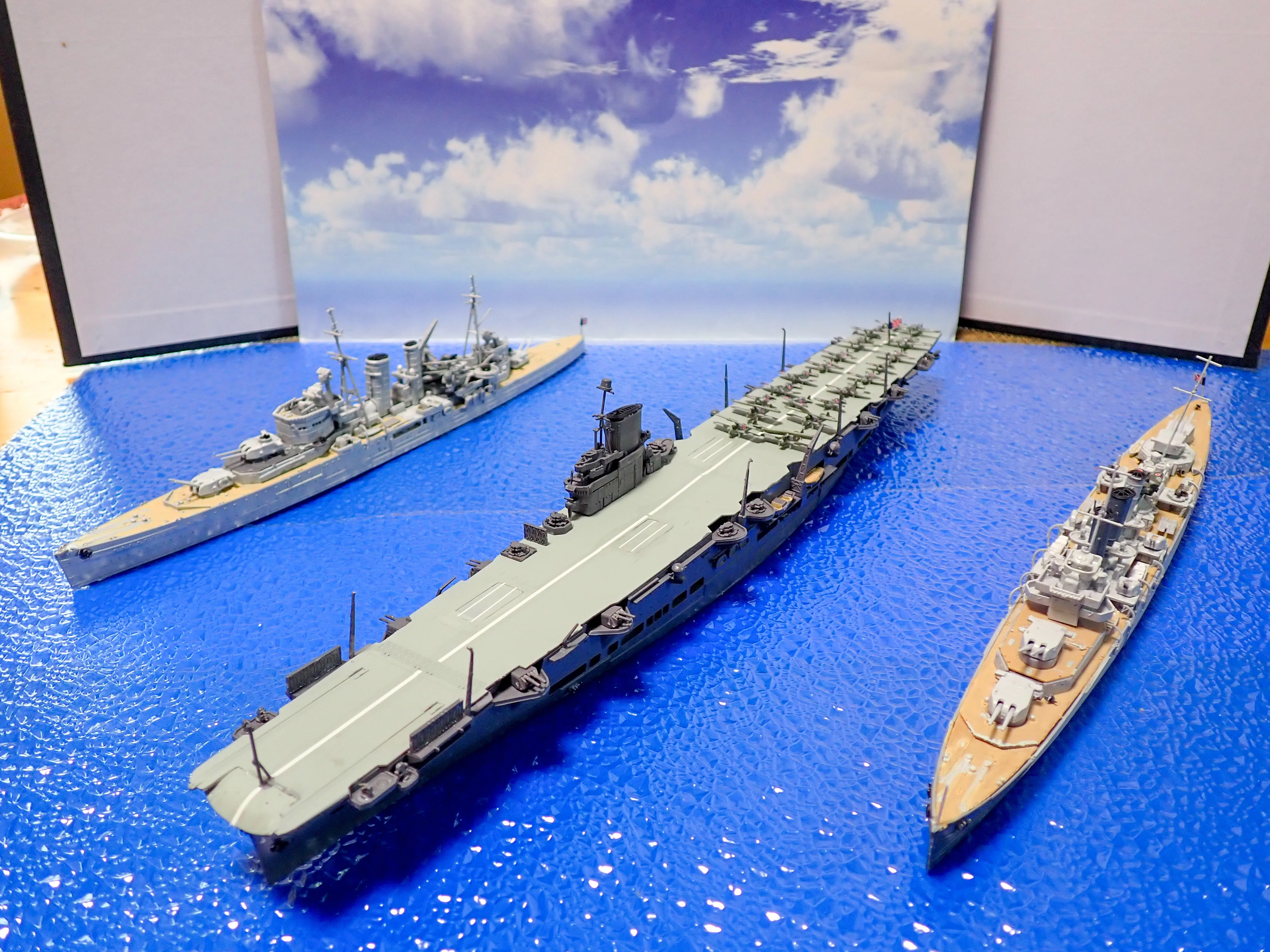 1/700 ウォーターラインシリーズ アオシマ イギリス航空母艦 アーク