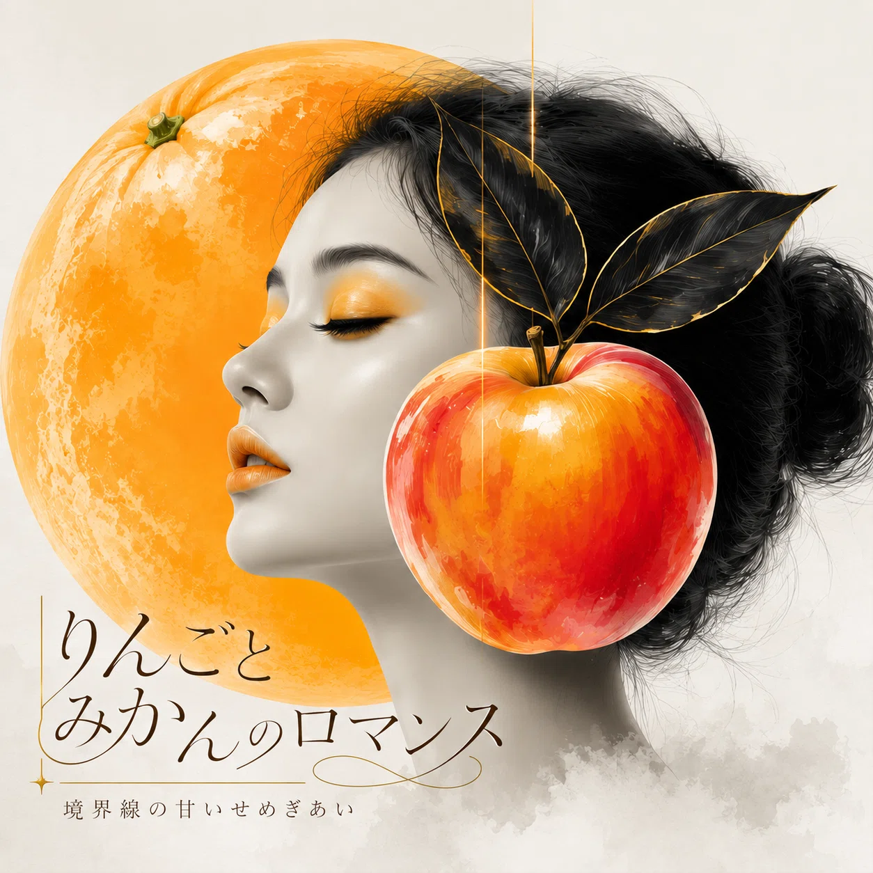 🍎🍊 りんごとみかんのロマンス ～ 境界線の甘いせめぎあい