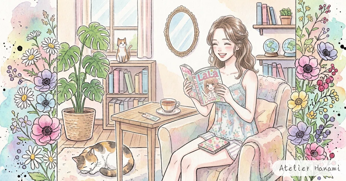 リンクウェアフリー素材・少女漫画