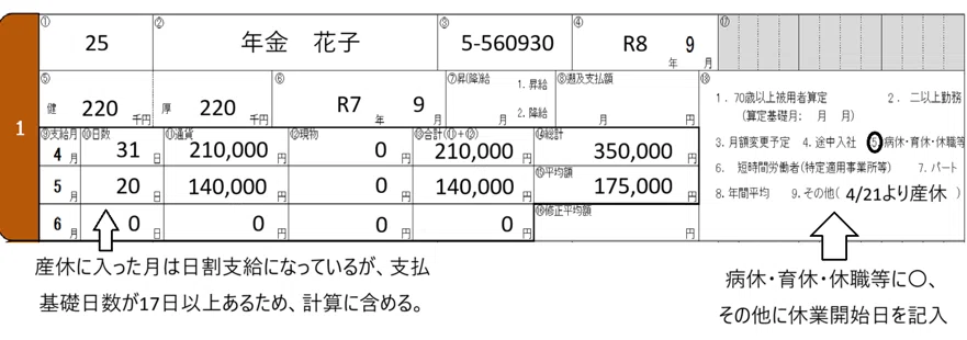 算定基礎届~押さえておくべきポイントと実務で使える記入例~|ジム子