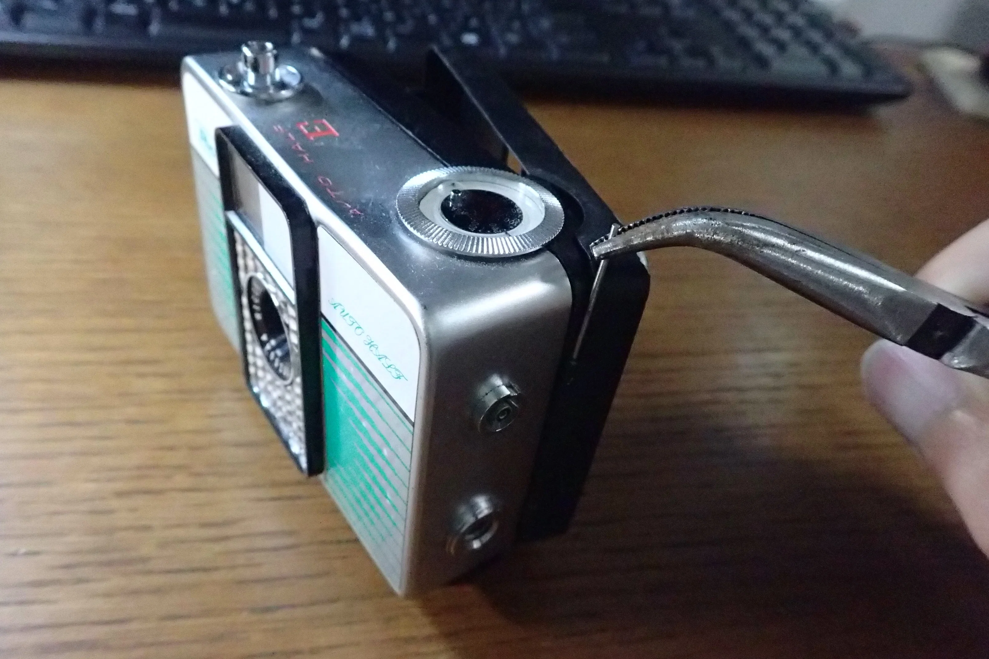 RICOH AUTO HALF Eを分解してみた｜ponchan