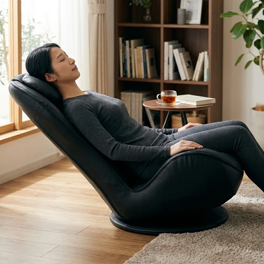 ドクターエア 3Dマジックチェア座椅子 BKの本音レビュー｜マッサージ