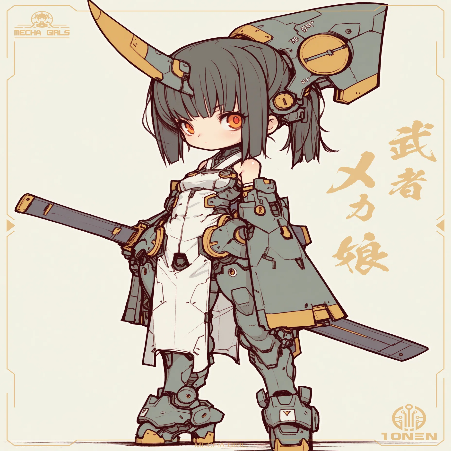 Nijijourneyを元絵にしか使わないAIイラスト制作フロー｜てんねん｜AI