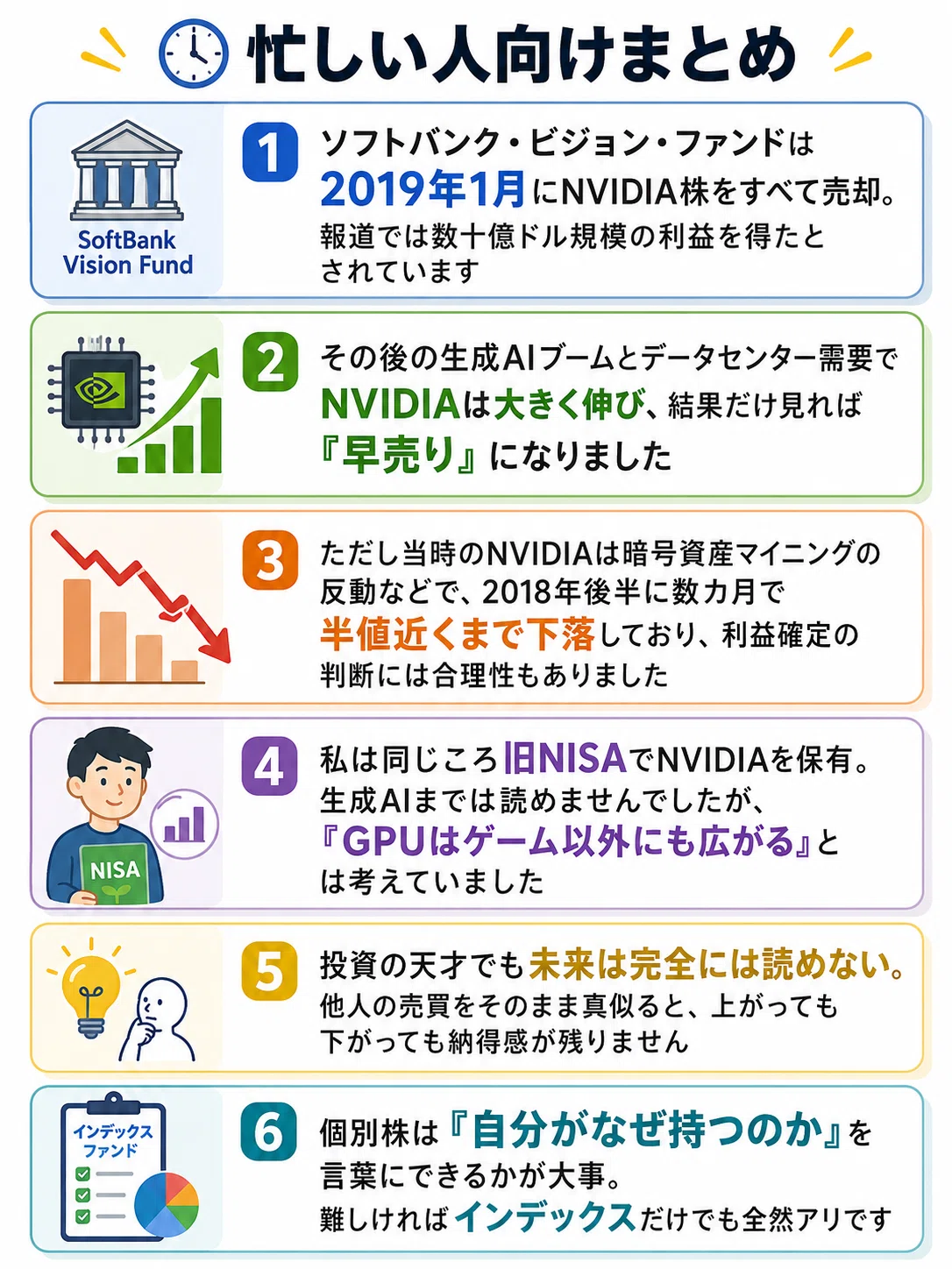 NVIDIA株で学んだ「自分で考える投資」の大切さ｜個別株で迷う人へ