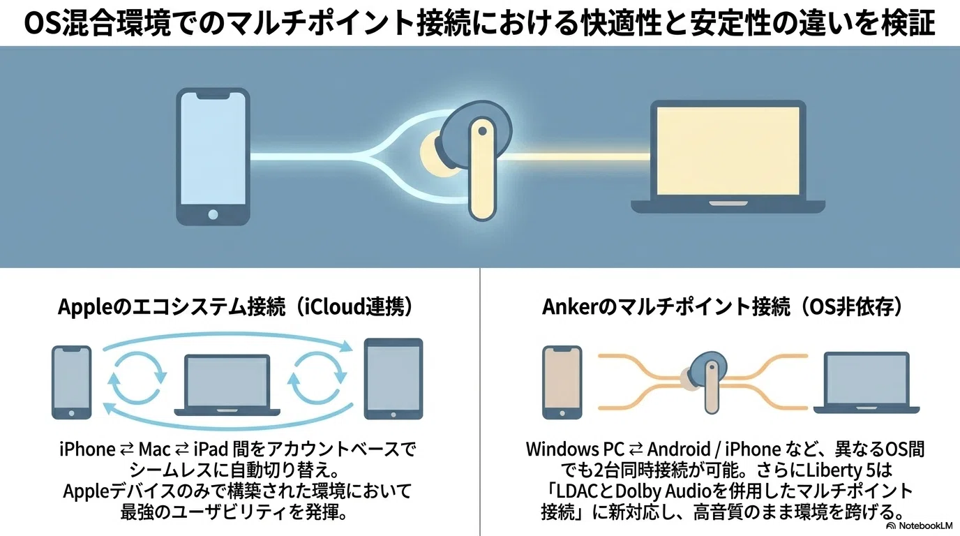 Soundcore Liberty 5とAirPods Pro 2の比較で迫る実用性の真実｜「徹底 