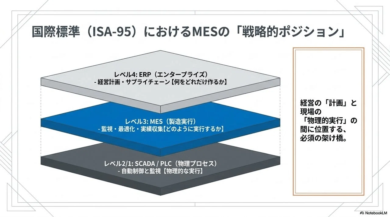 MES（製造実行システム）の全貌と次世代導入戦略：技術解説レポート