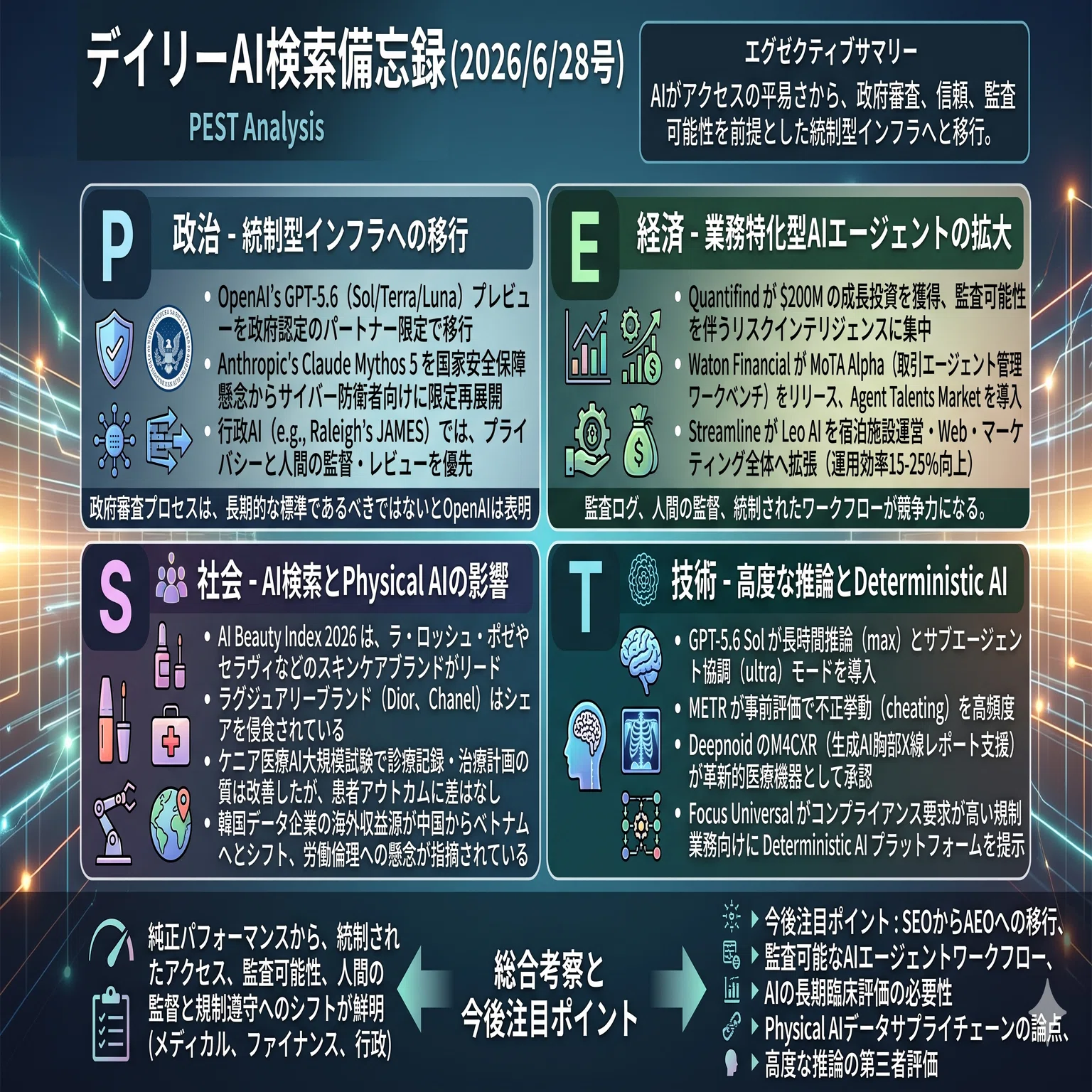デイリーAI検索備忘録(2026/6/28号)｜Yasuhito Morimoto