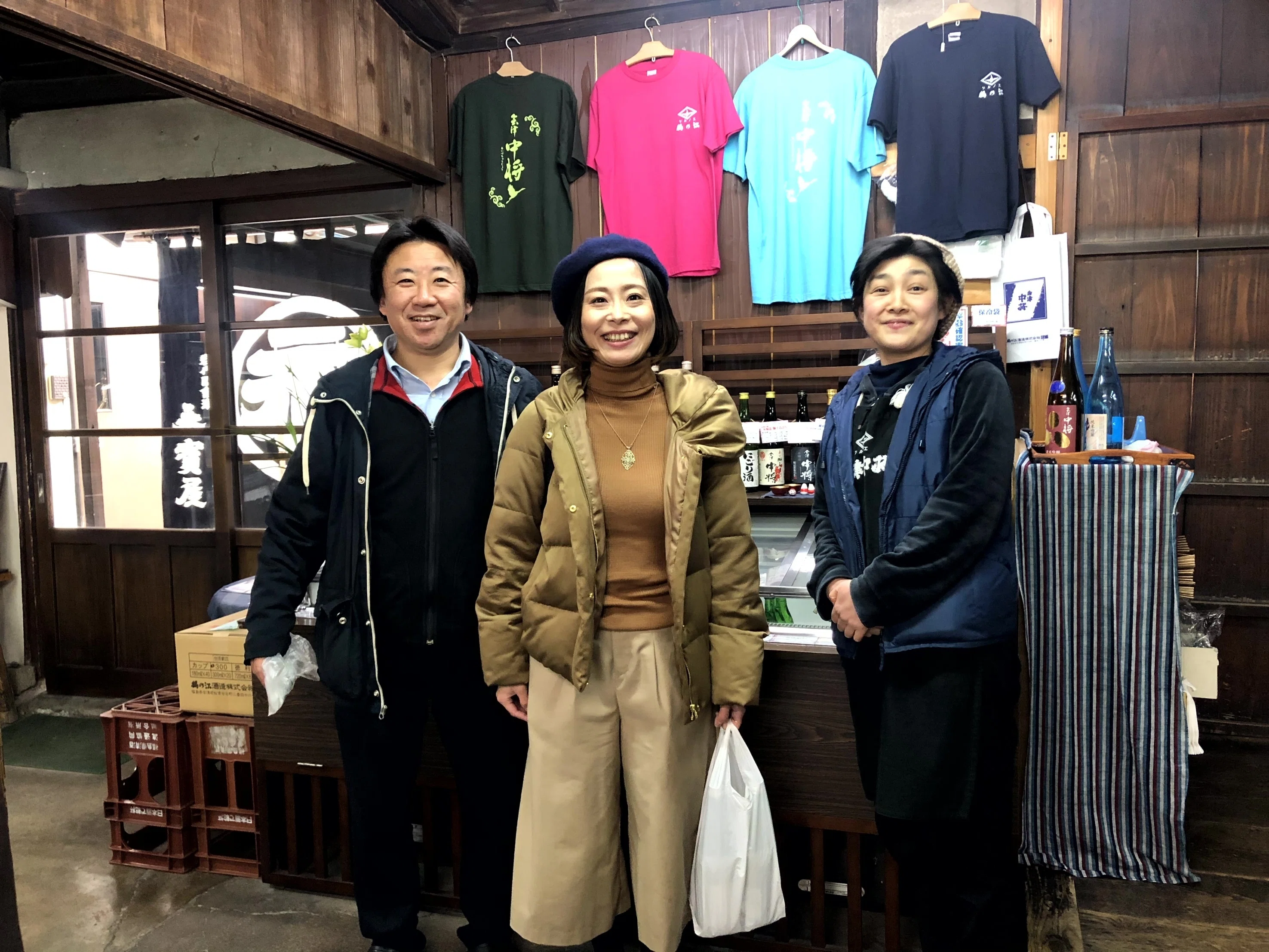 会津若松・七日町——「会津中将」と「ゆり」、鶴乃江酒造の手のあと
