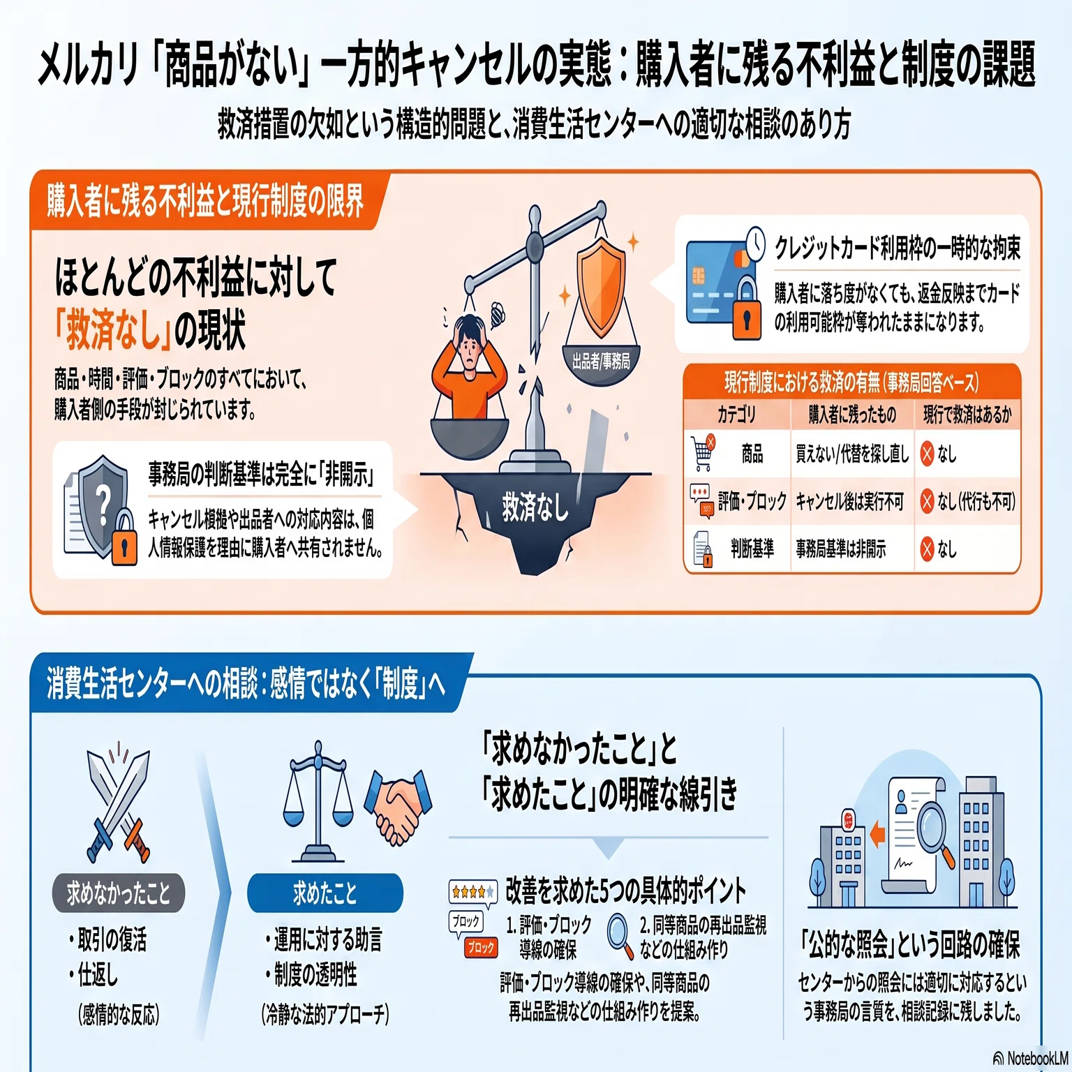 第二弾・「商品がない」キャンセルのその後 — 問い合わせ結果と、消費