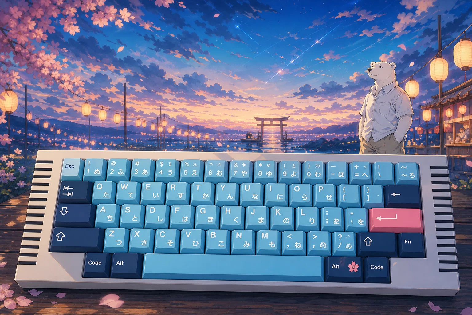 ☂️梅雨に考える青いキーボード⌨️GMKブルー系キーキャップ🔼厳選9つ