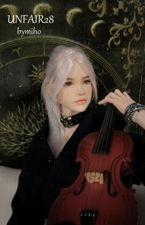 1/6カスタムドールヘッド☆UNFAIR28☆bymiho☆PetWORKs｜Ann and Miho