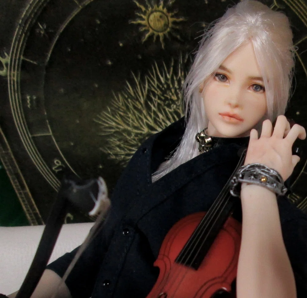 1/6カスタムドールヘッド☆UNFAIR28☆bymiho☆PetWORKs｜Ann and Miho