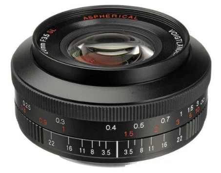 VOIGTLANDER COLOR-SCOPER 20mm F3.5 SL ASPHERICAL Silver