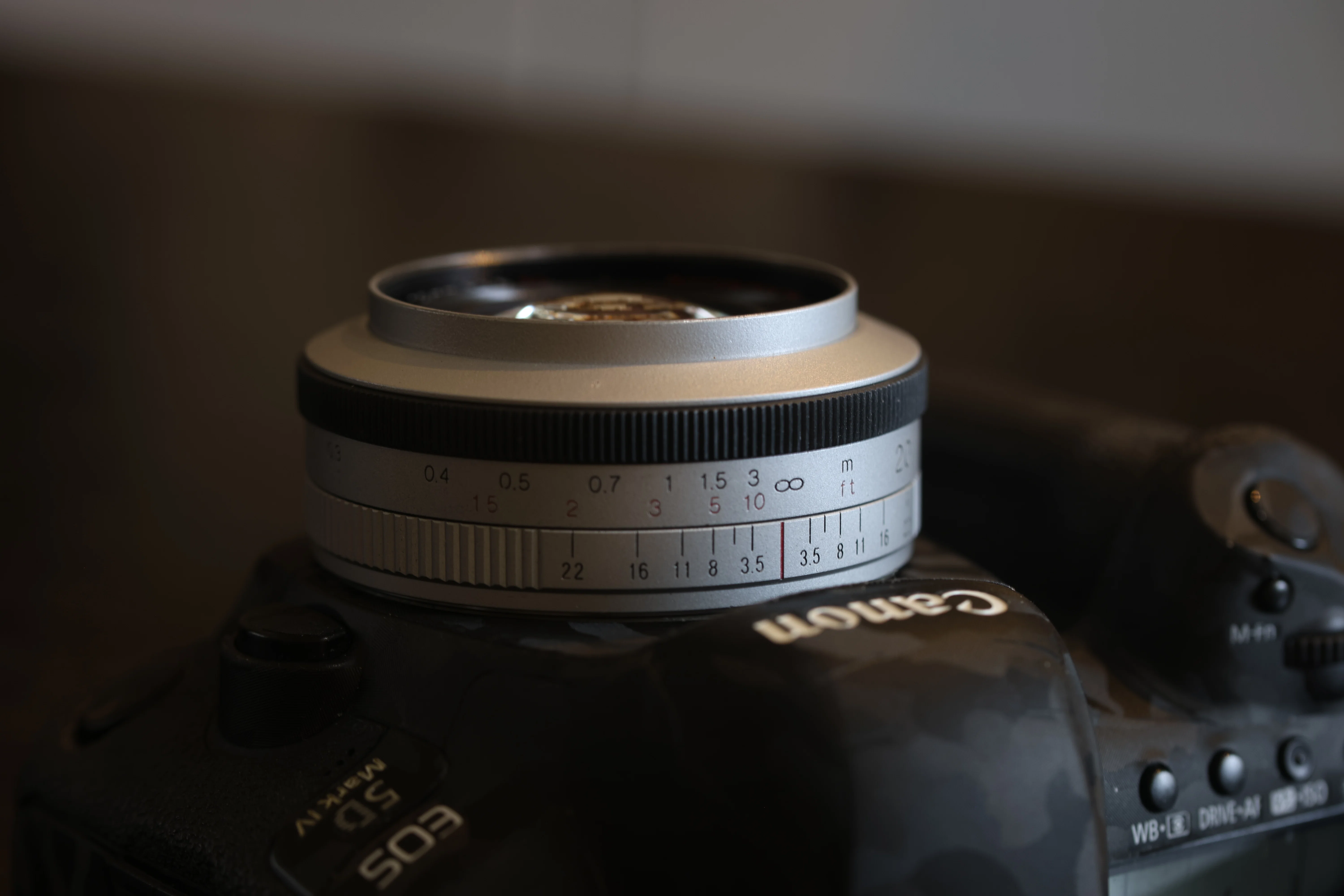 VOIGTLANDER COLOR-SCOPER 20mm F3.5 SL ASPHERICAL Silver