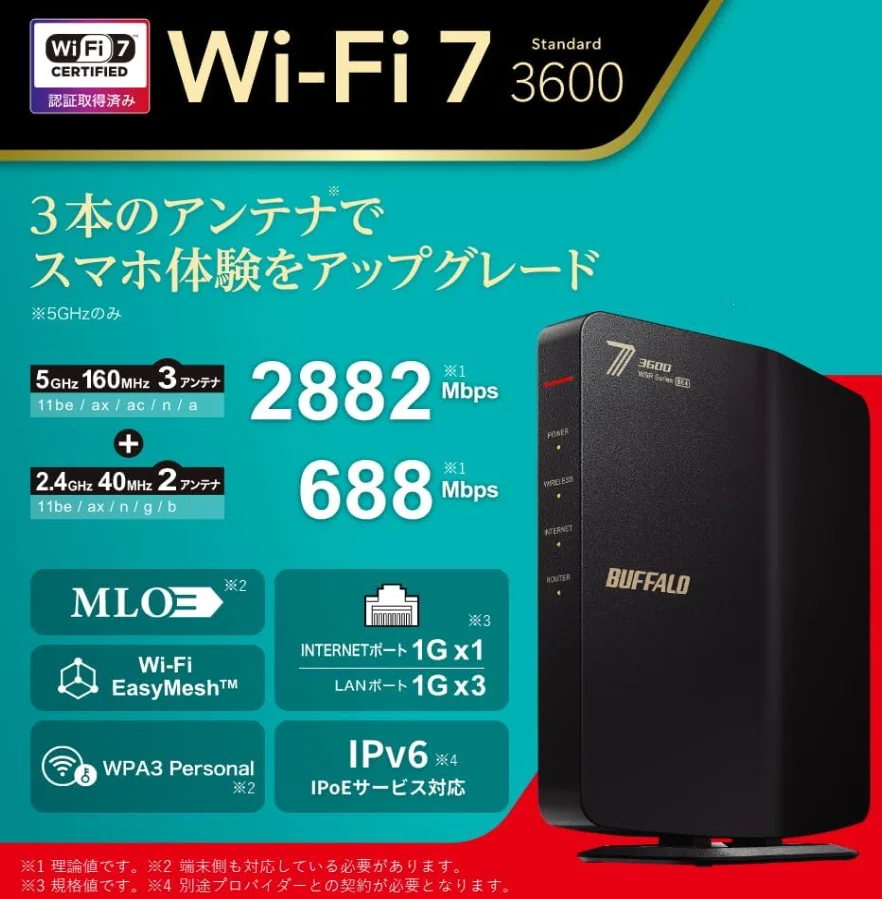 バッファロー ルーター
