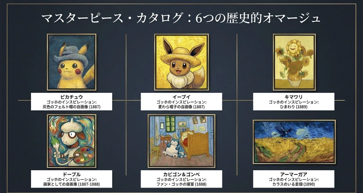 ゴッホ美術館×ポケモンーープロモカードの影に隠れた幻のアートピース