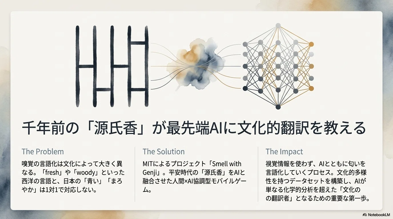 香りには言葉がない。でも、脳はすべてを覚えている。──AI調香と嗅覚