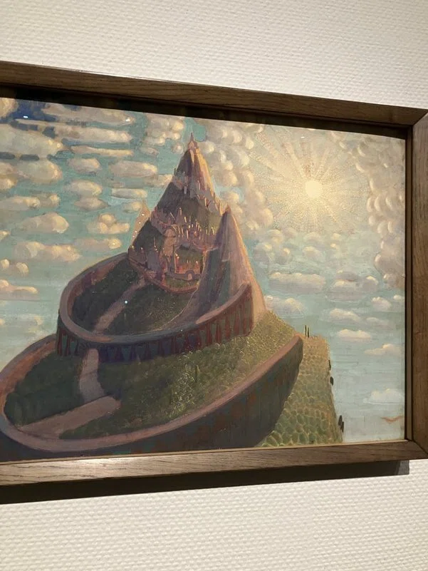 国立西洋美術館の「ミカロユス・チュルリョーニス」展、一枚の絵に惹