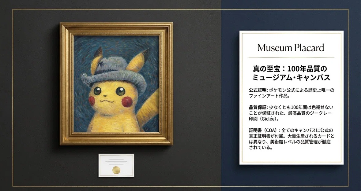 ゴッホ美術館×ポケモンーープロモカードの影に隠れた幻のアートピース