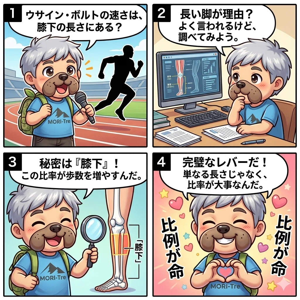 ウサインボルト足の長さ(01)