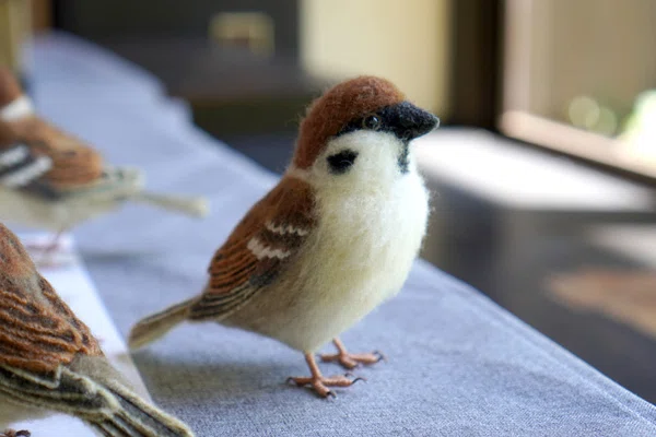 羊毛フェルトで鳥をつくる面白さを語らせて｜森羊のクーシャ