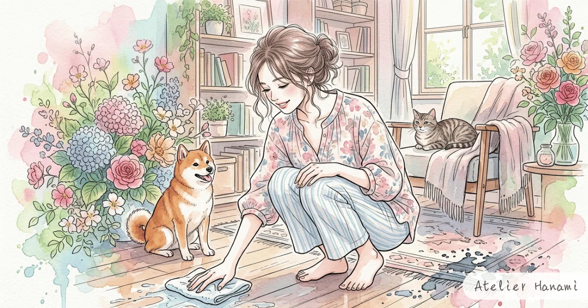 リンクウェアフリー素材・掃除