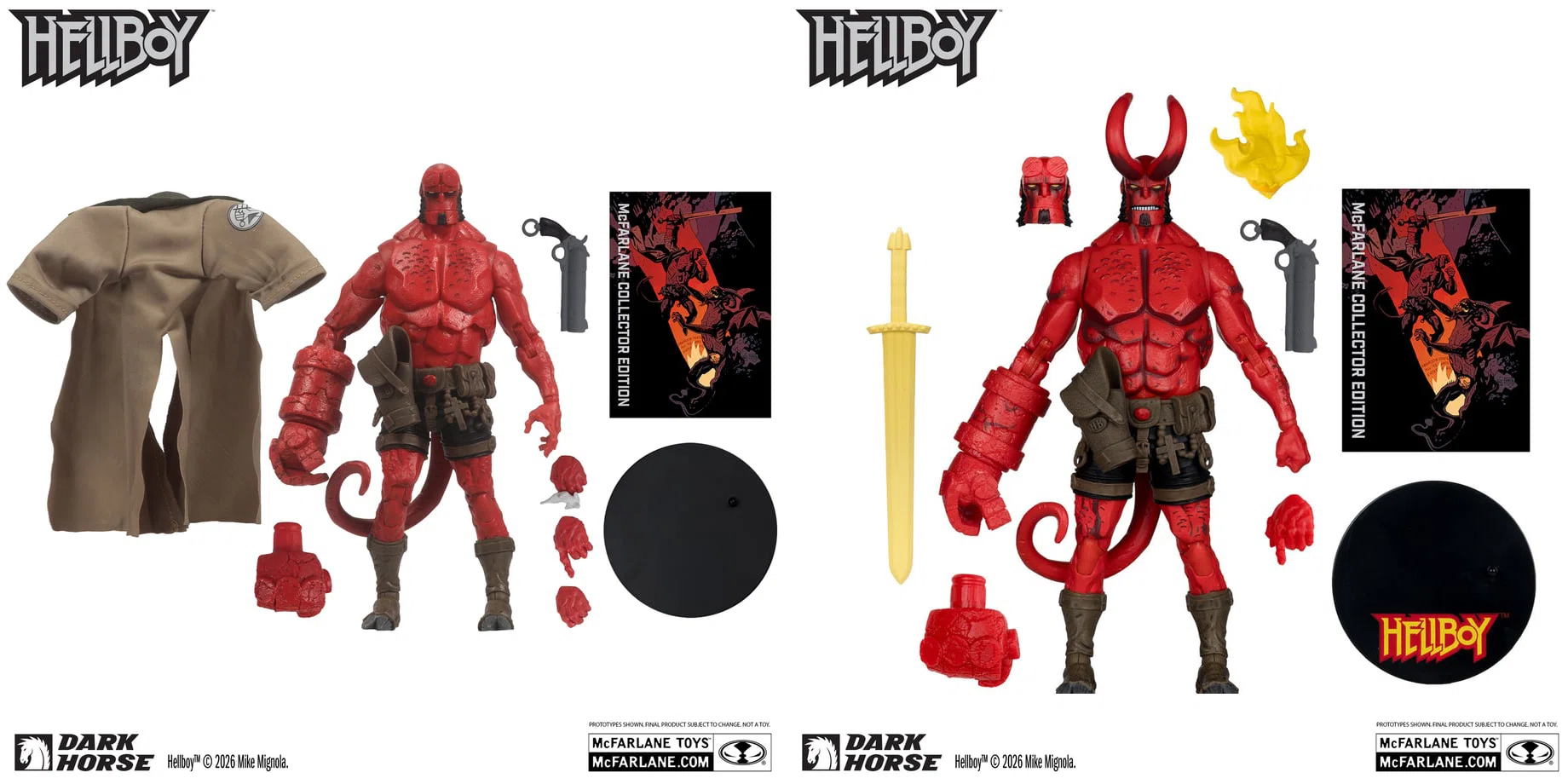 Hellboy McFarlane Collector Edition #60 Platinum Chase レビュー