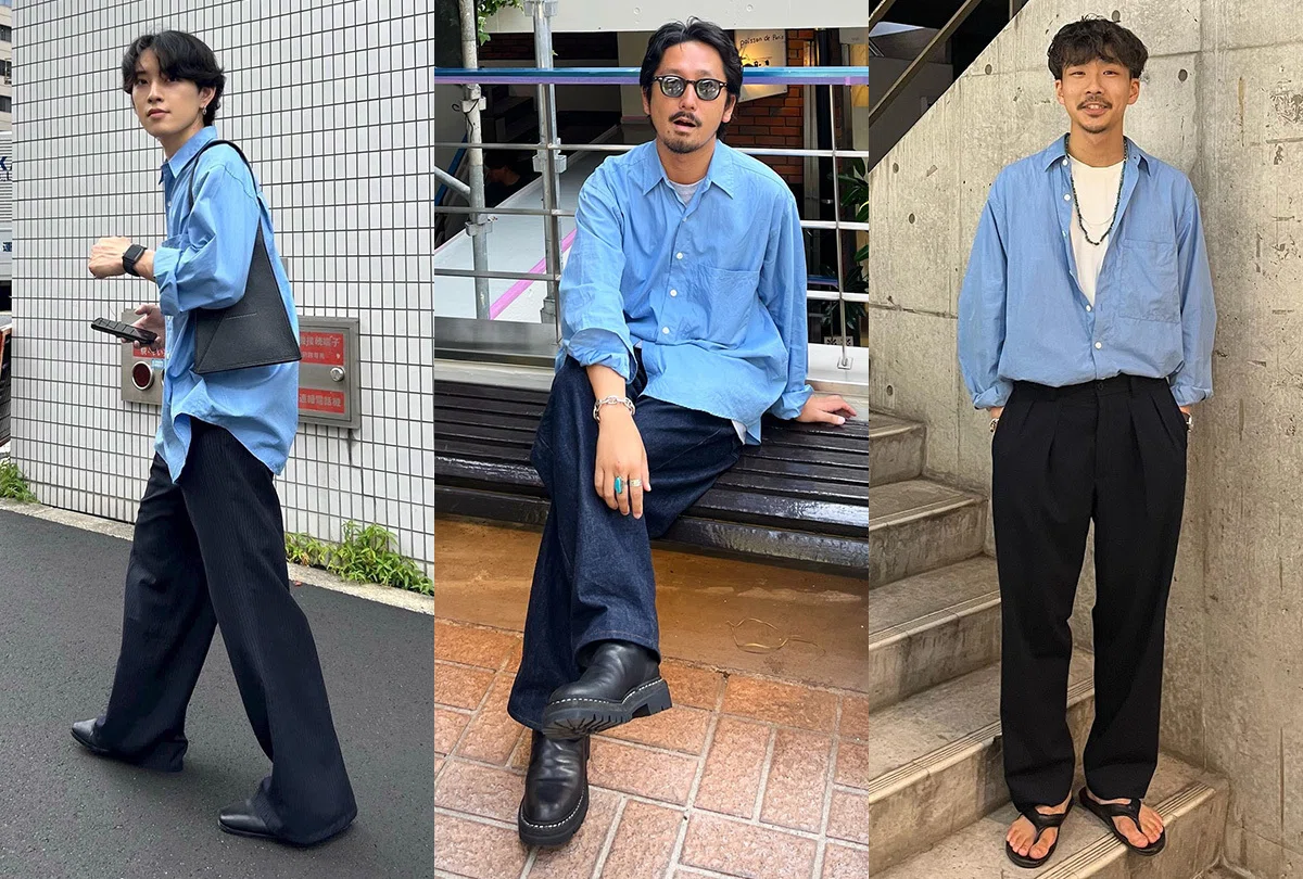 オーラリーの人気シャツ「WASHED FINX TWILL BIG SHIRT」レビュー 
