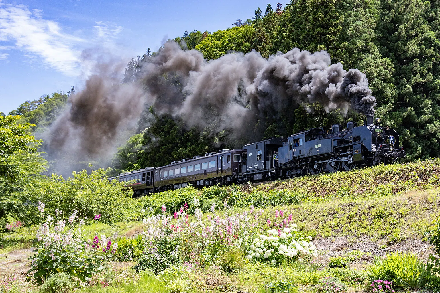 v327, 会津鉄道：SL土津本運転-復路 （2026年）｜ひろやん