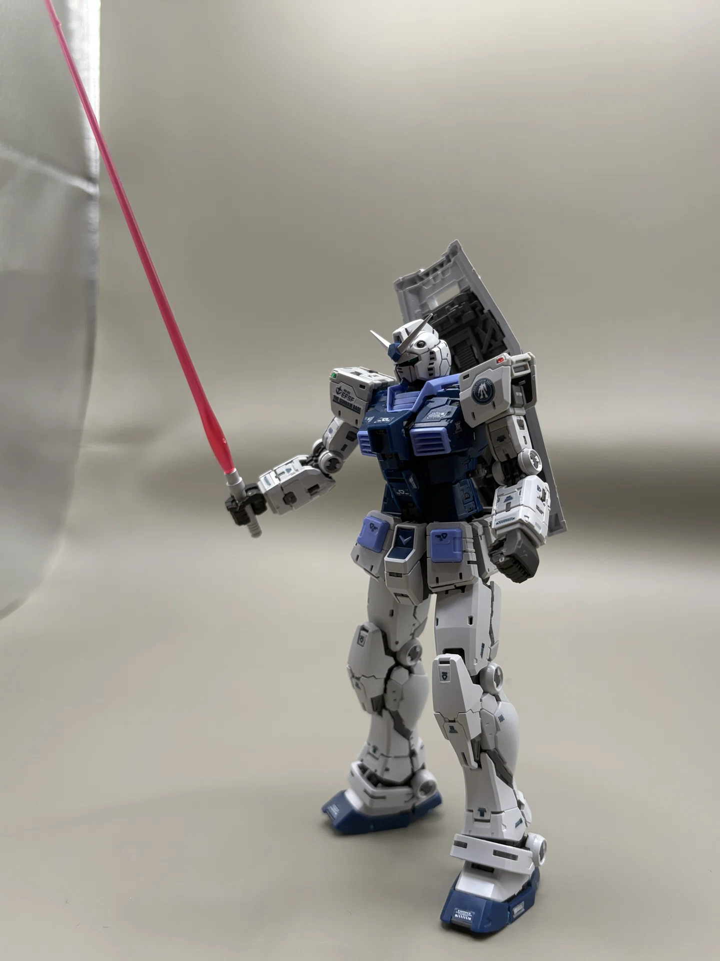RG RX-78-2 ガンダム Ver.2.0ガンダムベース限定カラーver製作後
