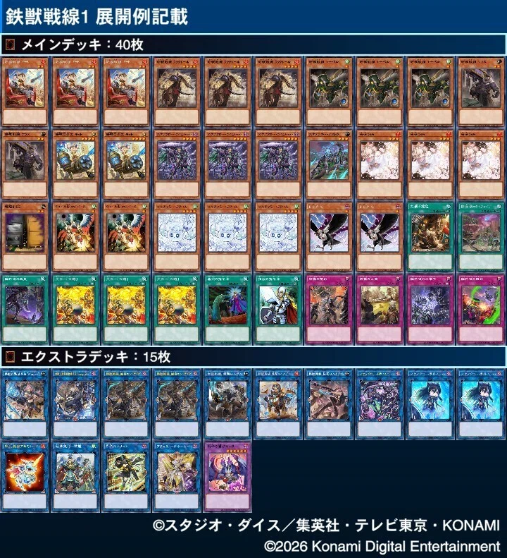 遊戯王 鉄獣戦線(トライブリゲード) 展開｜寛大