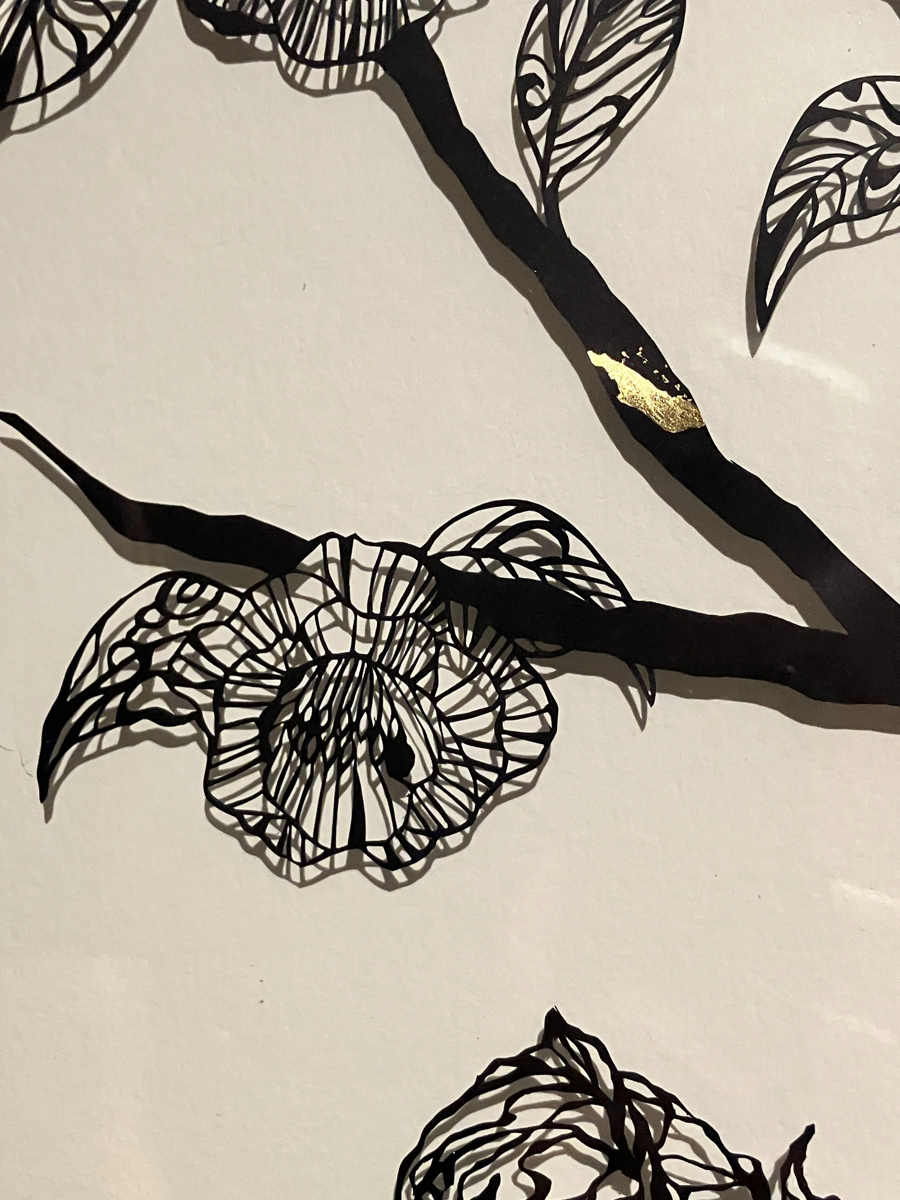 ⚓️金箔で切り絵をリッチにする【切り絵のコツ】 ｜影織