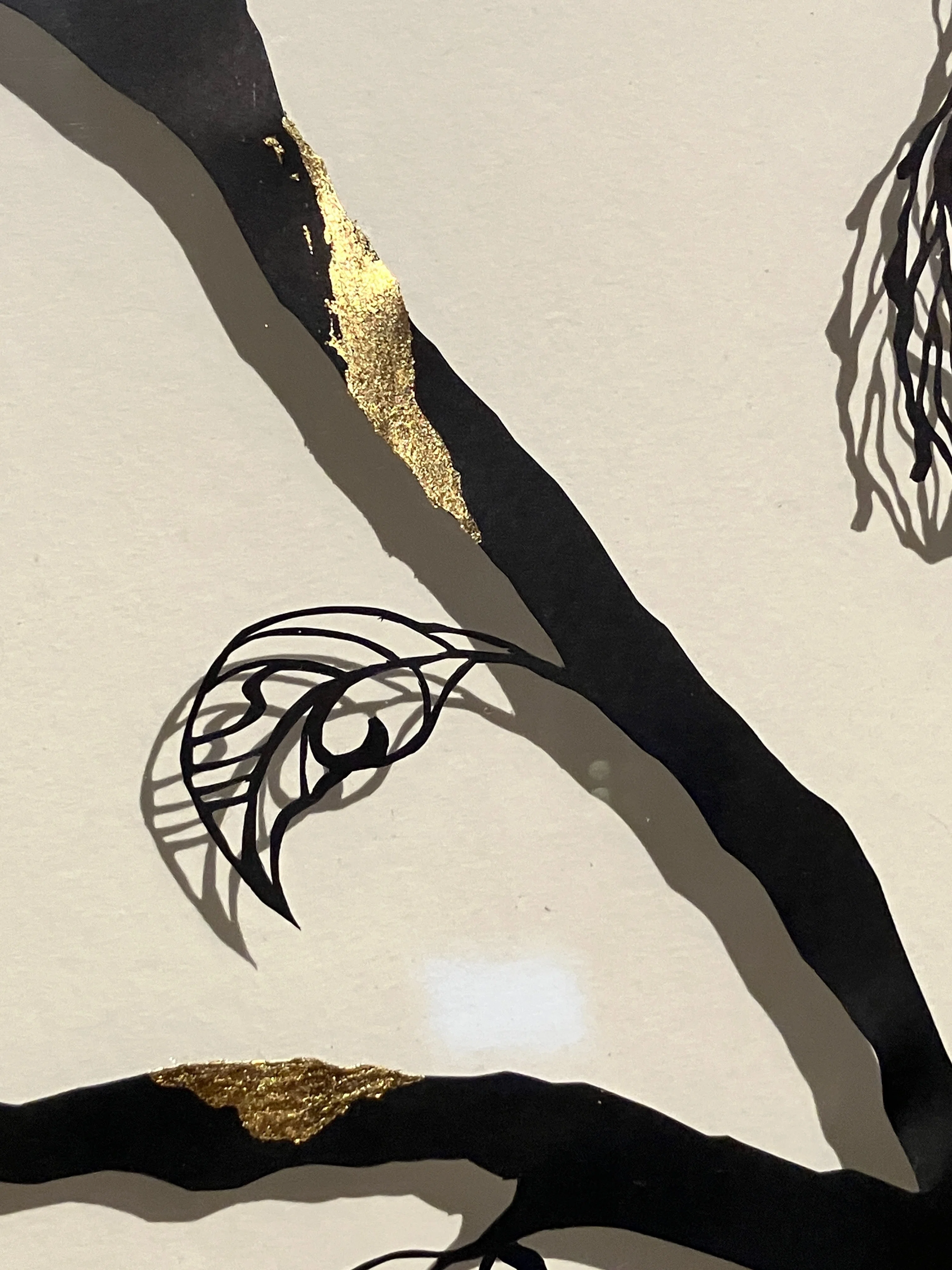 ⚓️金箔で切り絵をリッチにする【切り絵のコツ】 ｜影織