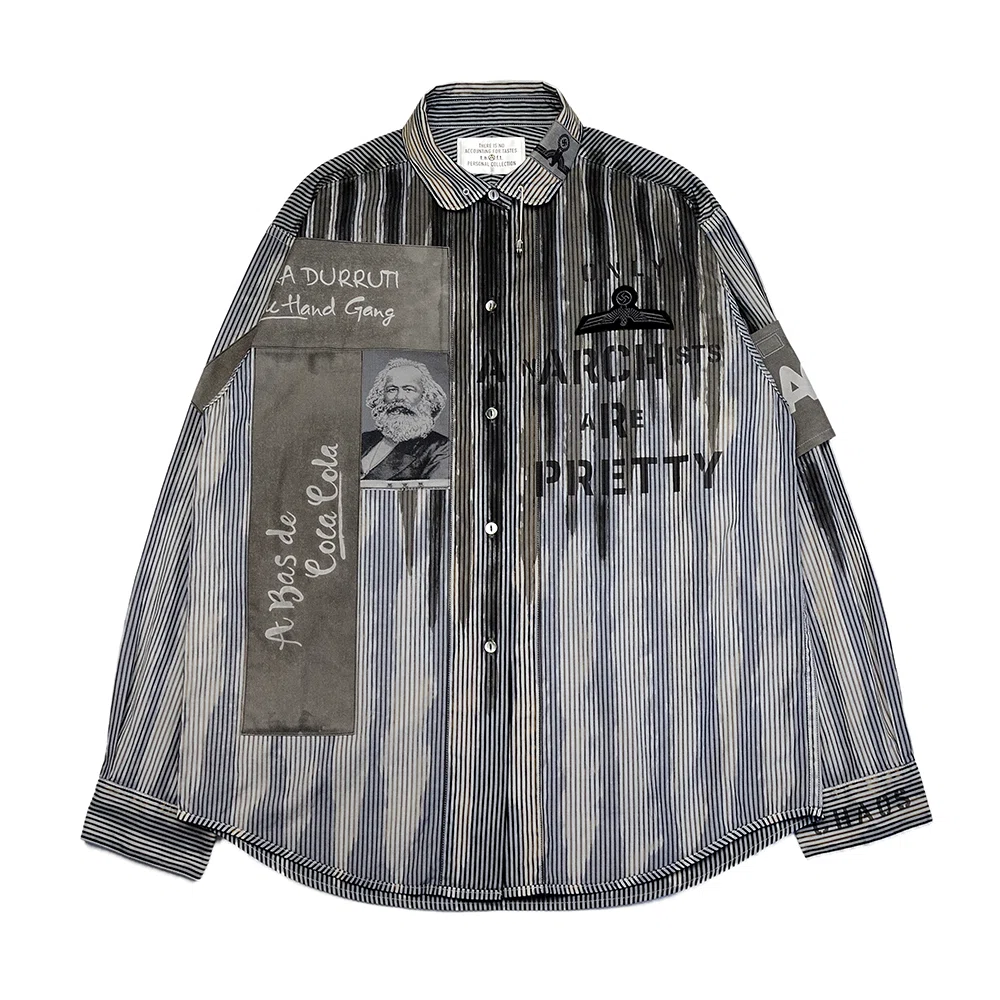 anarchy shirt 172 - monochrome｜t.n.A.f.t.