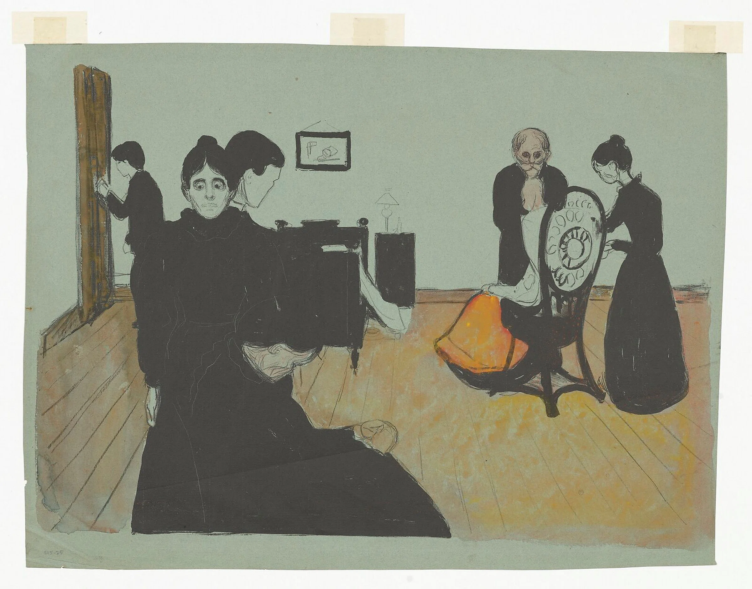 ムンクの絵画について｜さむ